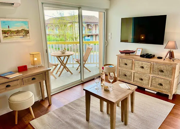 Au Phare Du Cap Апартаменты Леж-Кап-Ферре